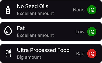 product iq categorization