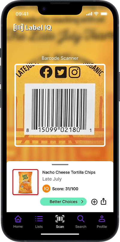 Scanning Product Mockup